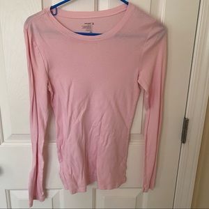 Old Navy Pink Long Sleeve Shirt - M